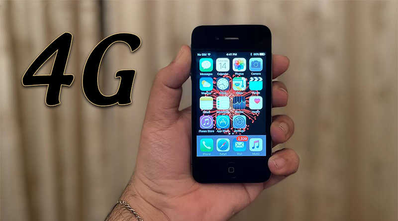 iPhone 4 không hỗ trợ 4G